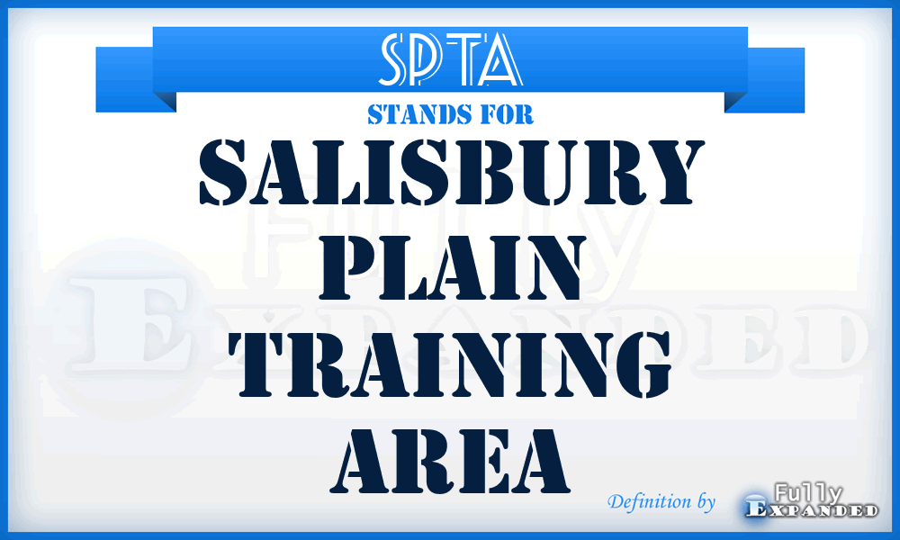 SPTA - Salisbury Plain Training Area