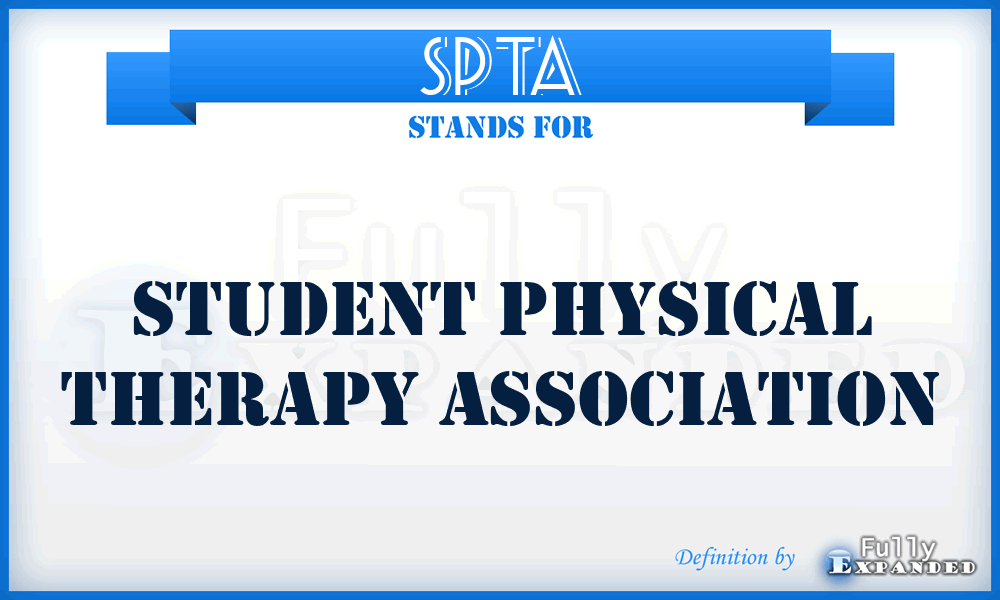 SPTA - Student Physical Therapy Association