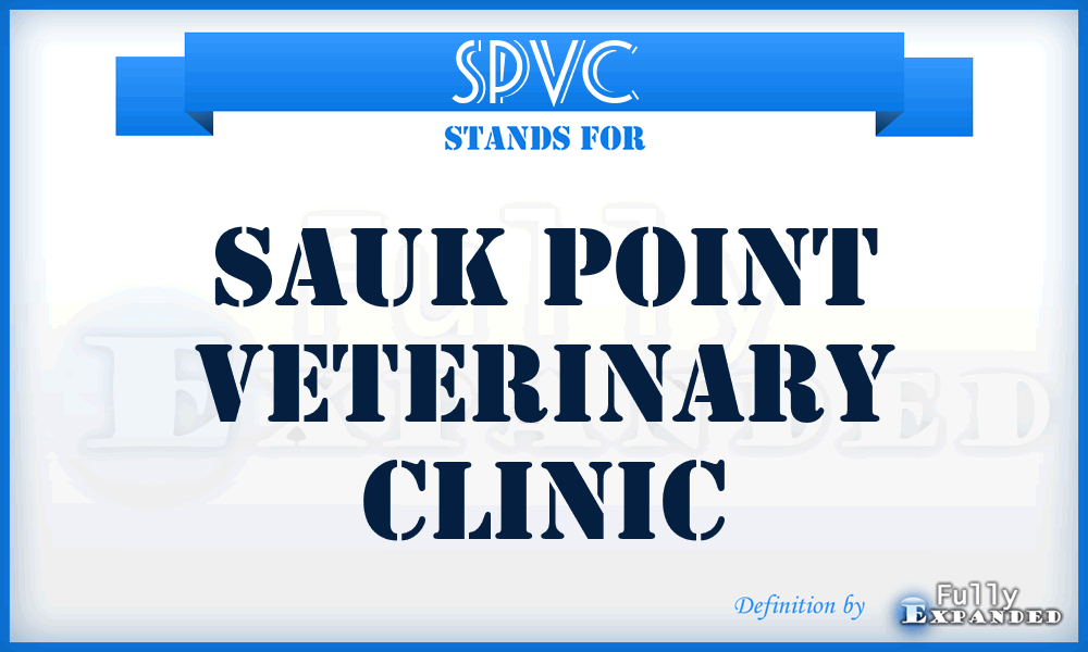 SPVC - Sauk Point Veterinary Clinic