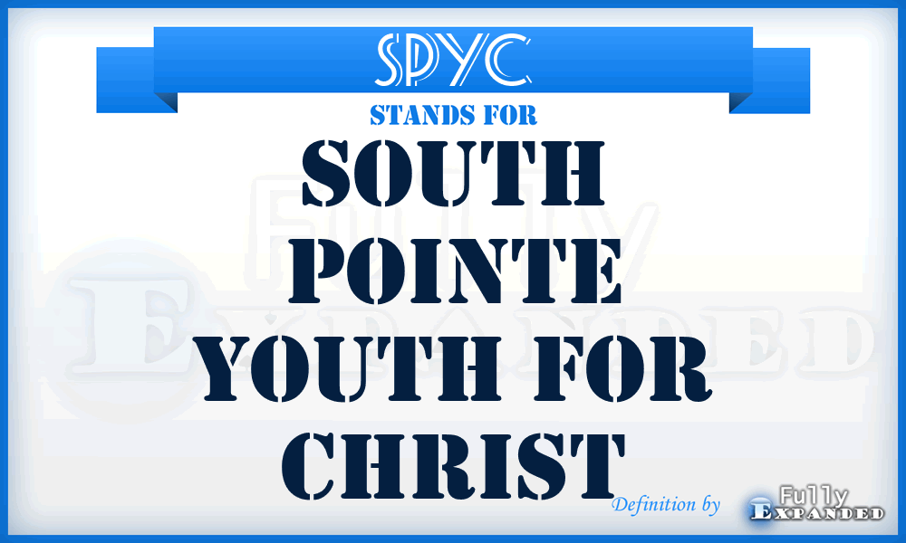 SPYC - South Pointe Youth for Christ