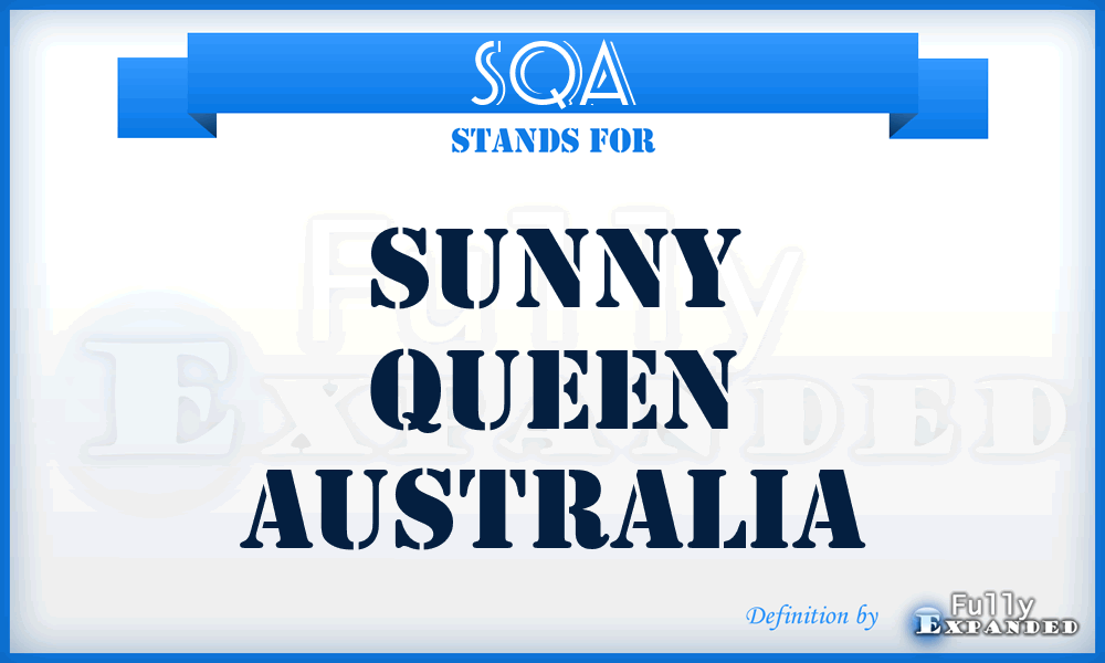 SQA - Sunny Queen Australia