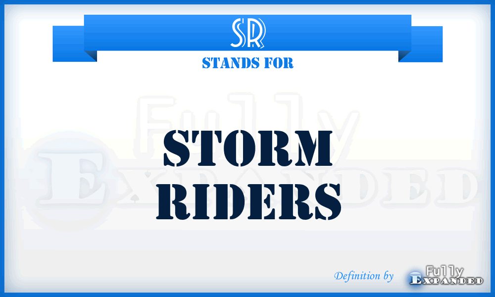 SR - Storm Riders