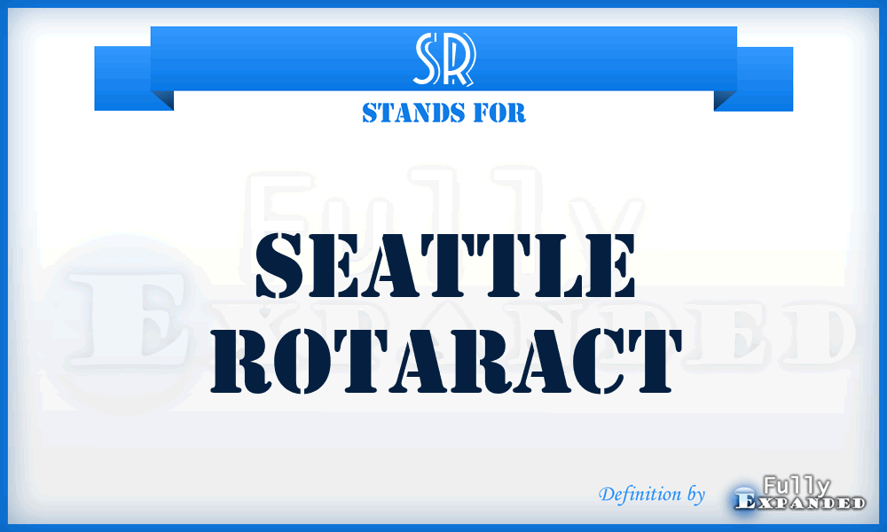 SR - Seattle Rotaract