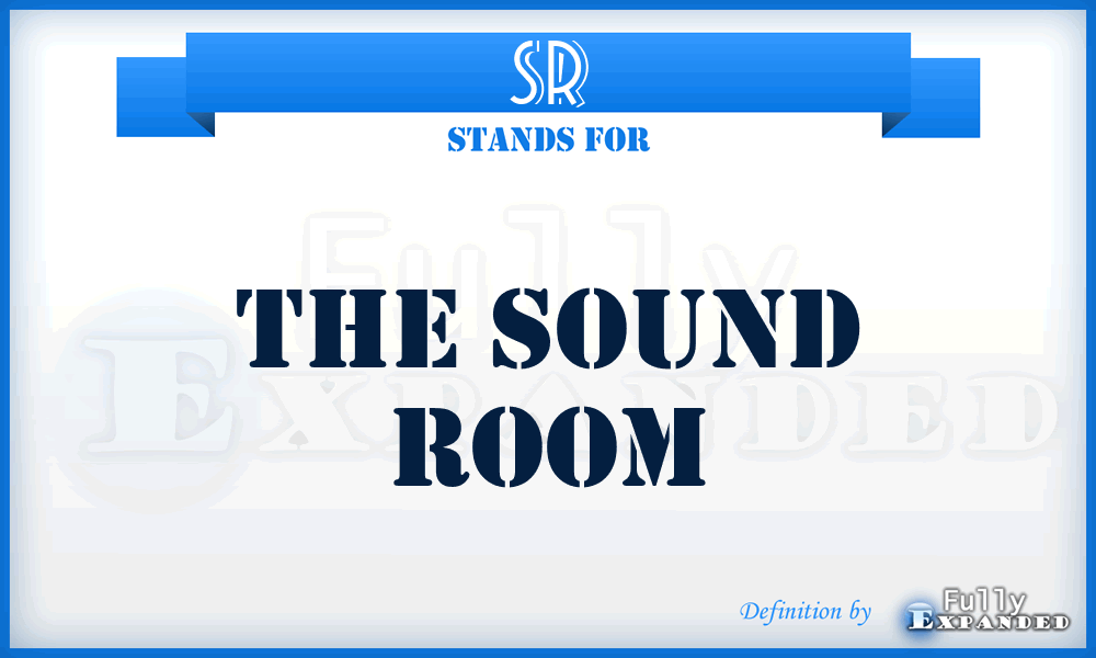 SR - The Sound Room