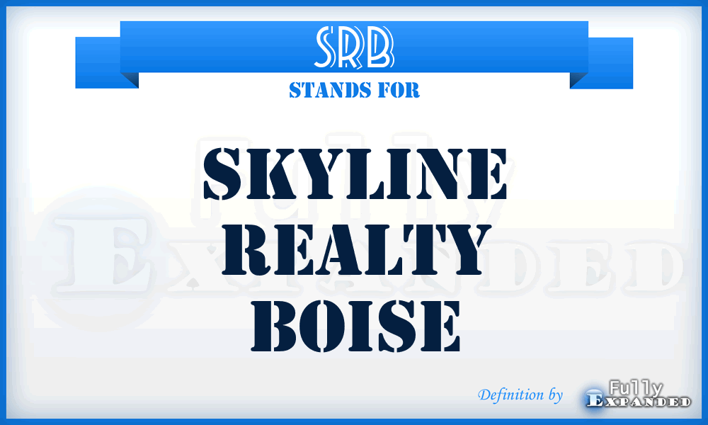 SRB - Skyline Realty Boise