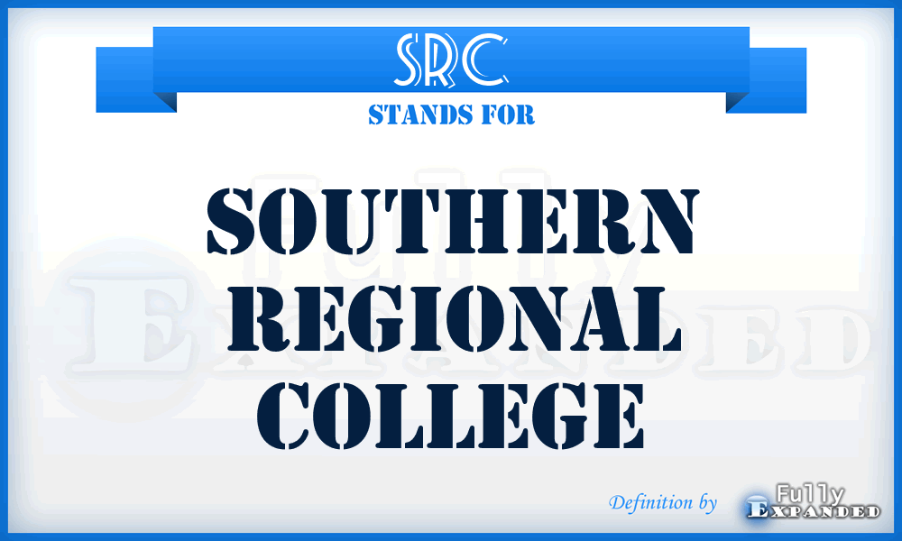 SRC - Southern Regional College