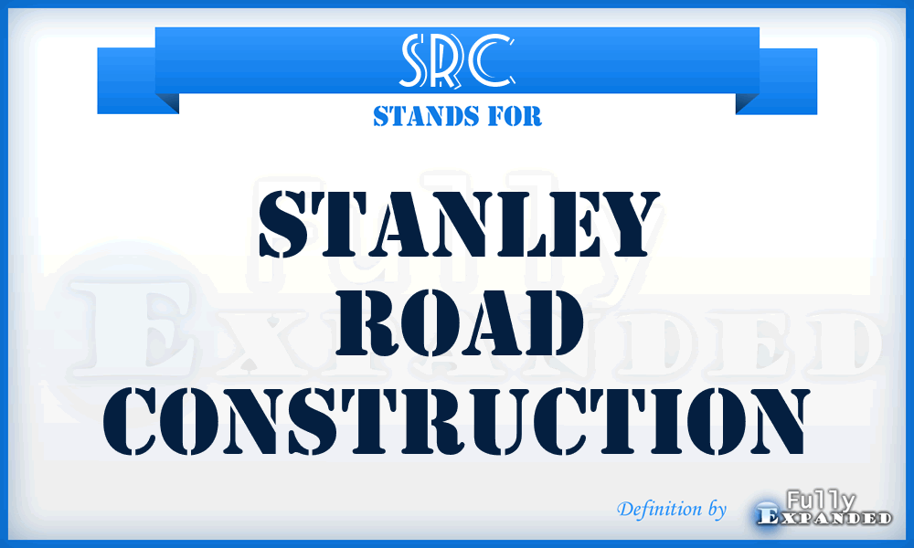 SRC - Stanley Road Construction