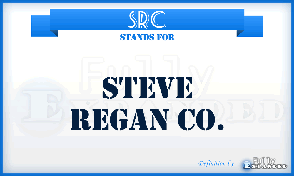 SRC - Steve Regan Co.