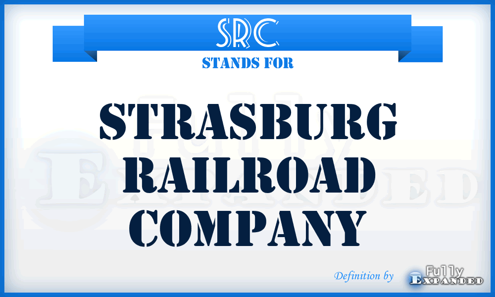 SRC - Strasburg Railroad Company