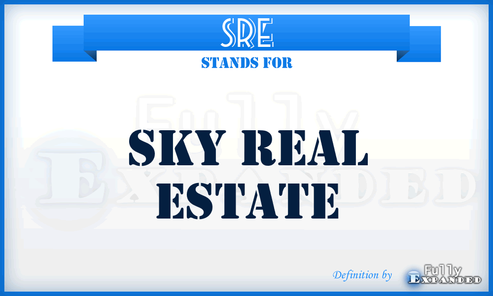 SRE - Sky Real Estate