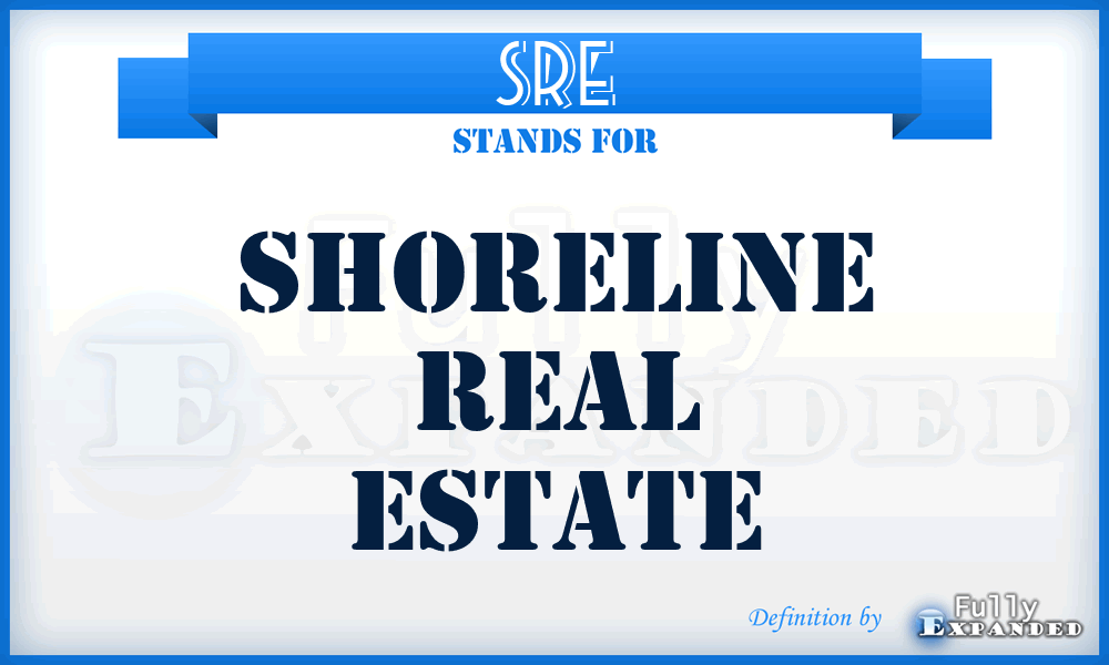 SRE - Shoreline Real Estate