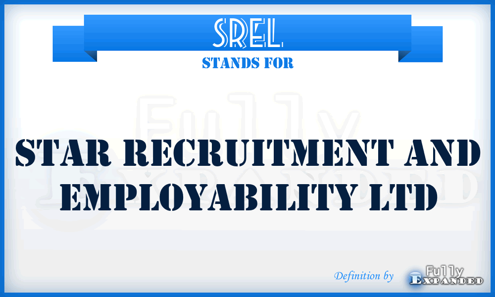 SREL - Star Recruitment and Employability Ltd