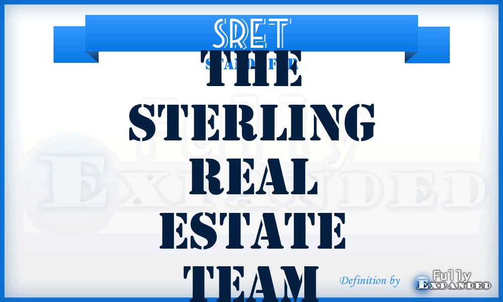 SRET - The Sterling Real Estate Team