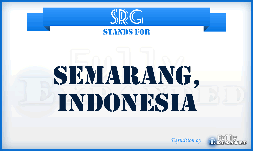 SRG - Semarang, Indonesia