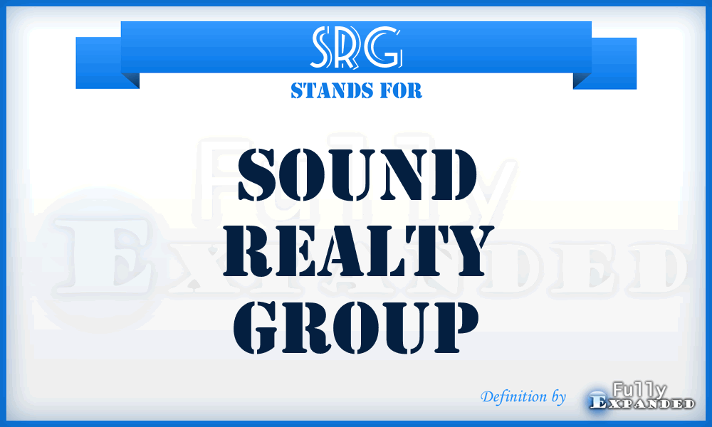 SRG - Sound Realty Group