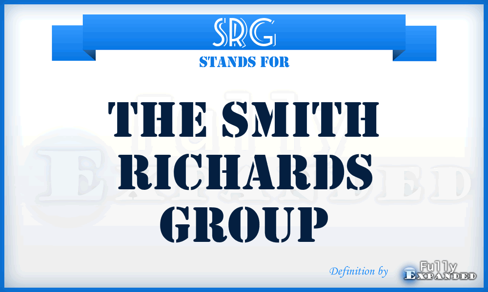 SRG - The Smith Richards Group