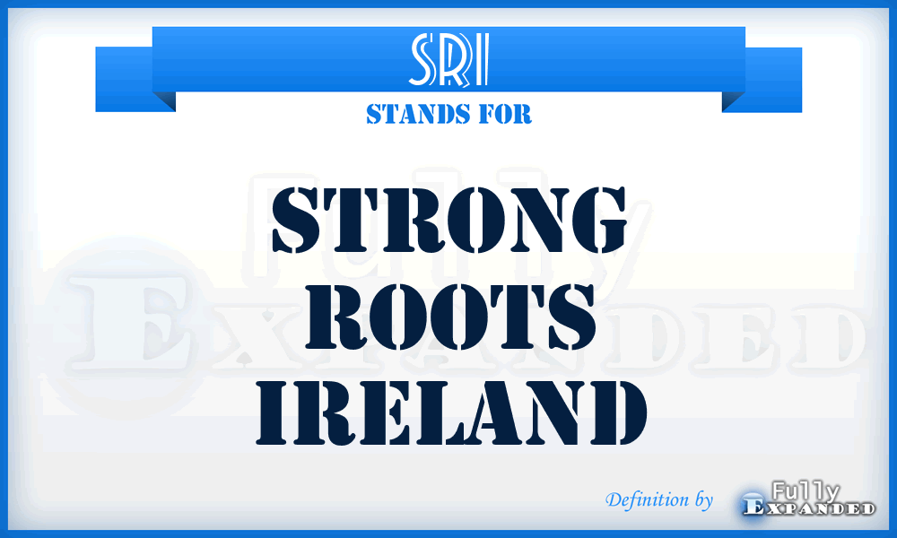 SRI - Strong Roots Ireland