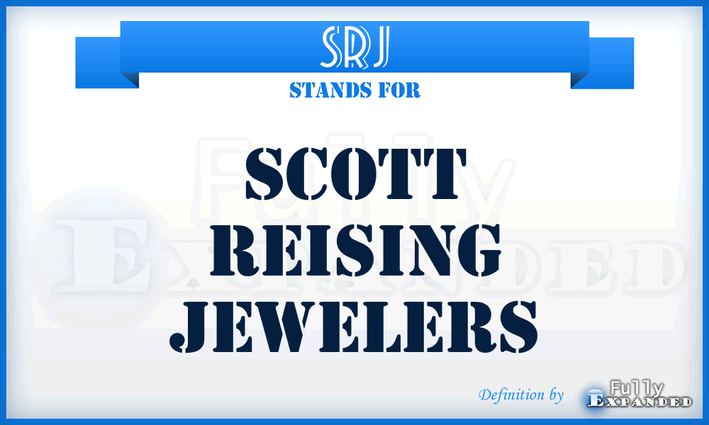 SRJ - Scott Reising Jewelers
