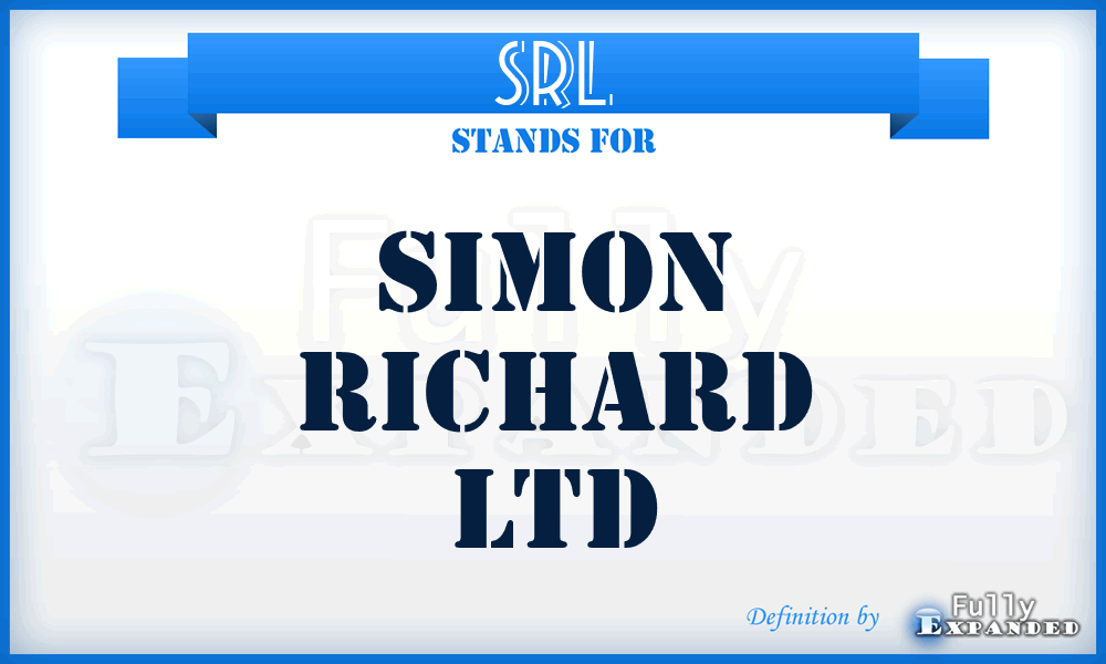 SRL - Simon Richard Ltd