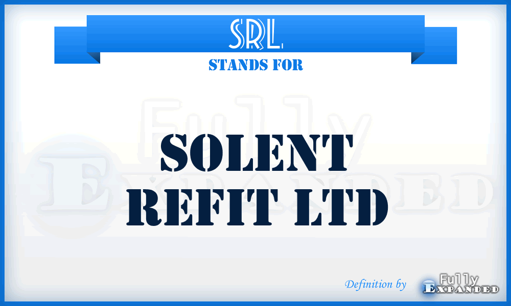 SRL - Solent Refit Ltd