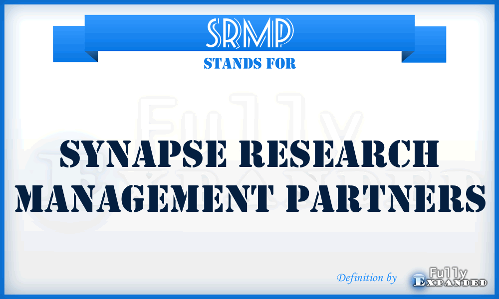 SRMP - Synapse Research Management Partners