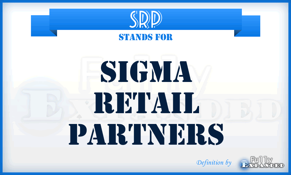 SRP - Sigma Retail Partners
