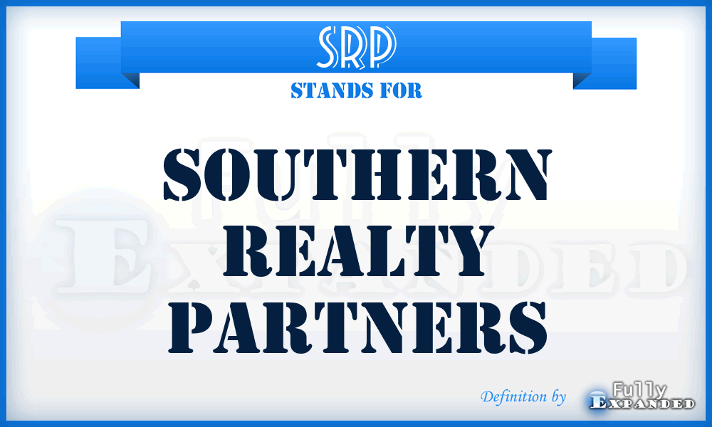 SRP - Southern Realty Partners