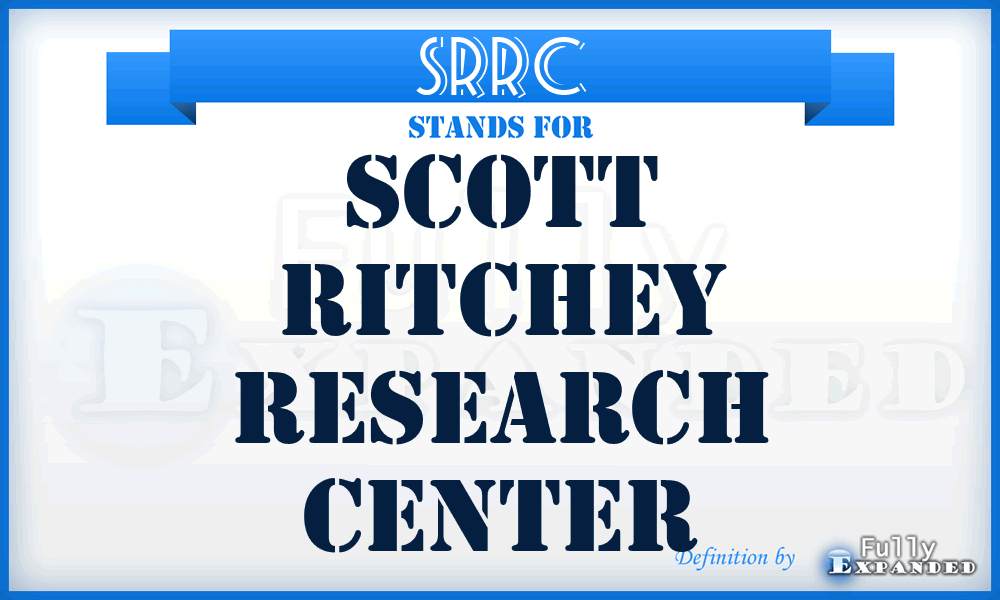 SRRC - Scott Ritchey Research Center