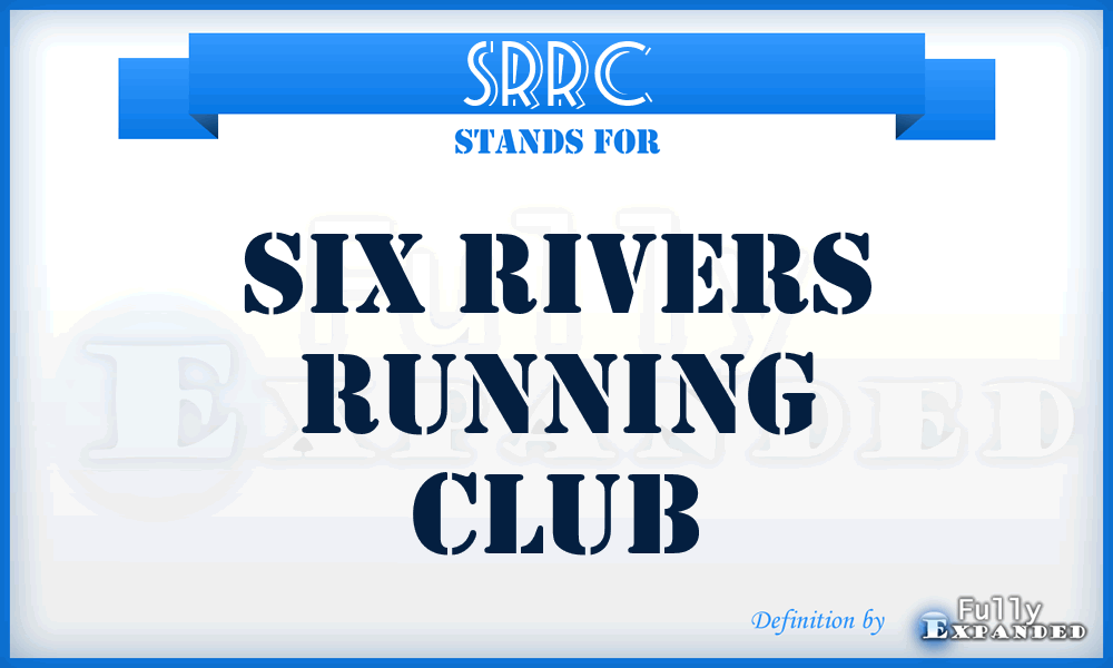 SRRC - Six Rivers Running Club