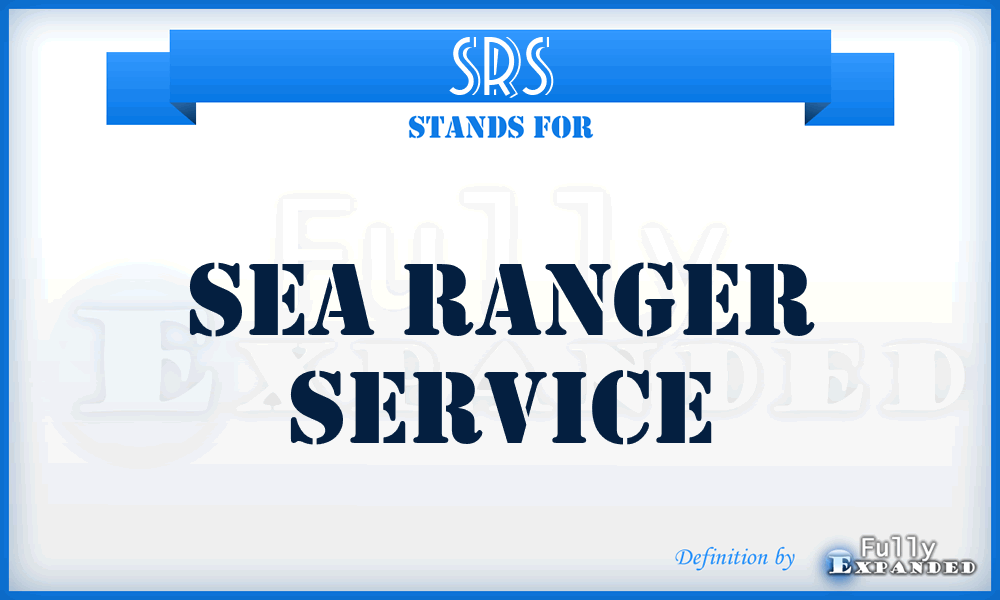 SRS - Sea Ranger Service