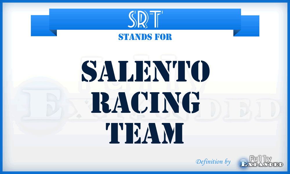 SRT - Salento Racing Team