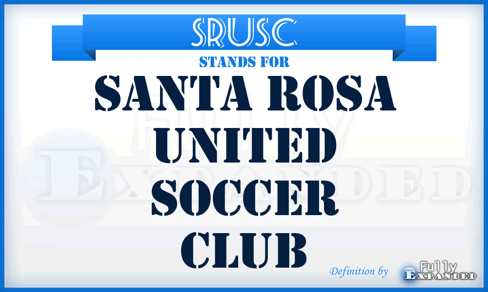SRUSC - Santa Rosa United Soccer Club