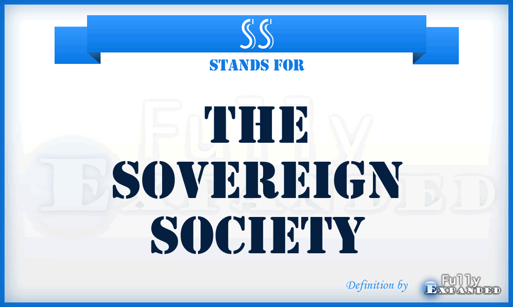 SS - The Sovereign Society