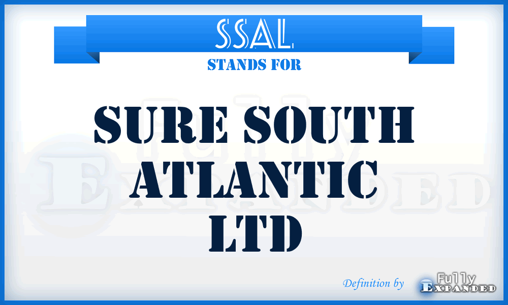 SSAL - Sure South Atlantic Ltd