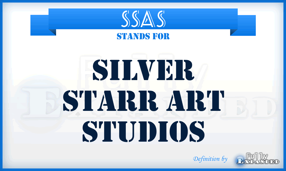 SSAS - Silver Starr Art Studios