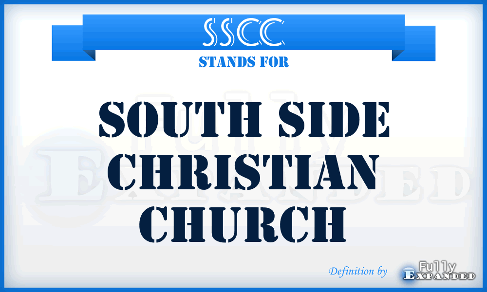 SSCC - South Side Christian Church
