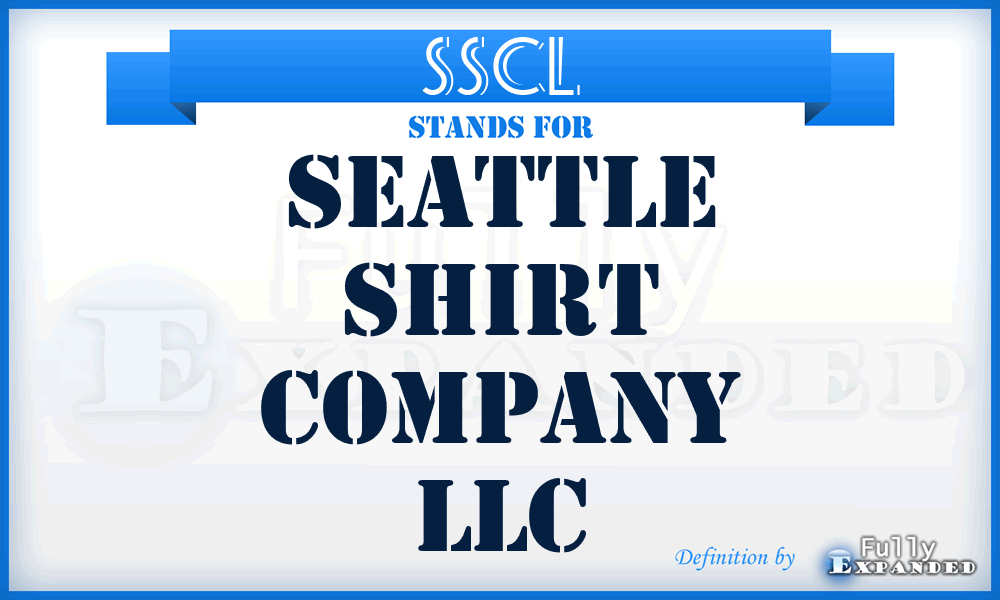 SSCL - Seattle Shirt Company LLC
