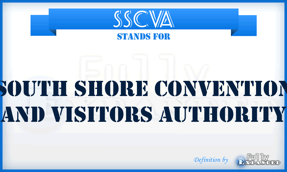 SSCVA - South Shore Convention and Visitors Authority