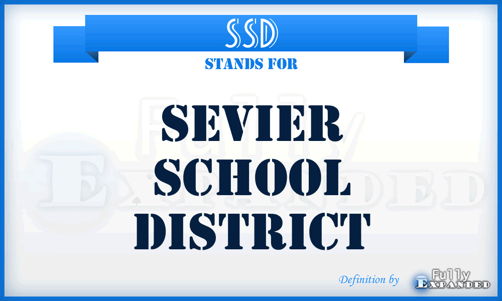 SSD - Sevier School District