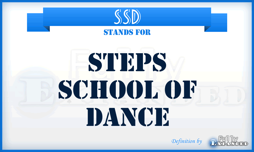 SSD - Steps School of Dance