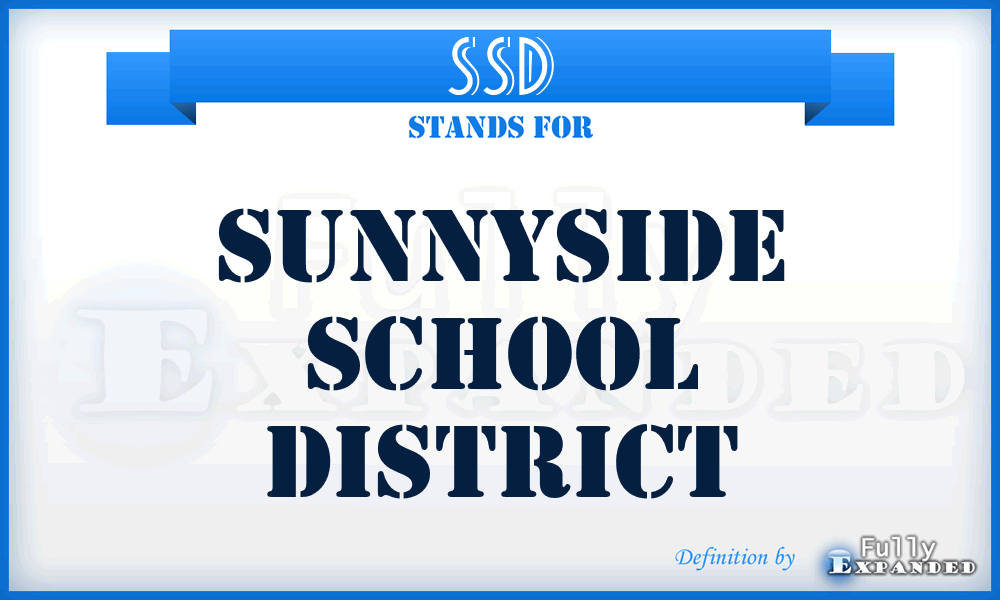 SSD - Sunnyside School District