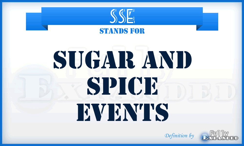 SSE - Sugar and Spice Events
