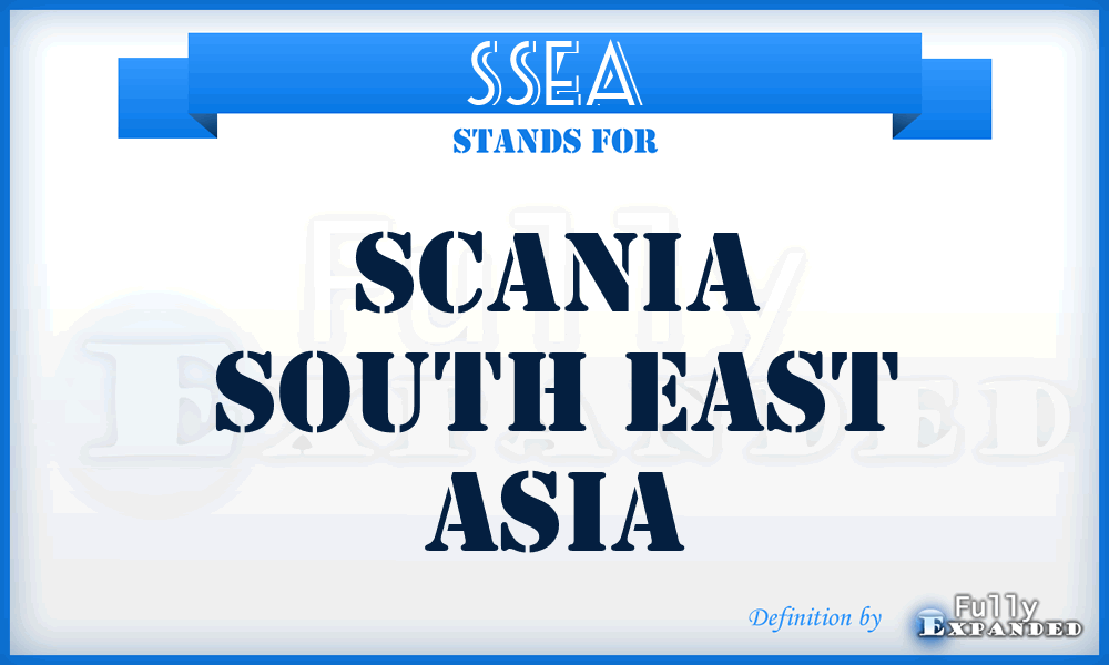 SSEA - Scania South East Asia