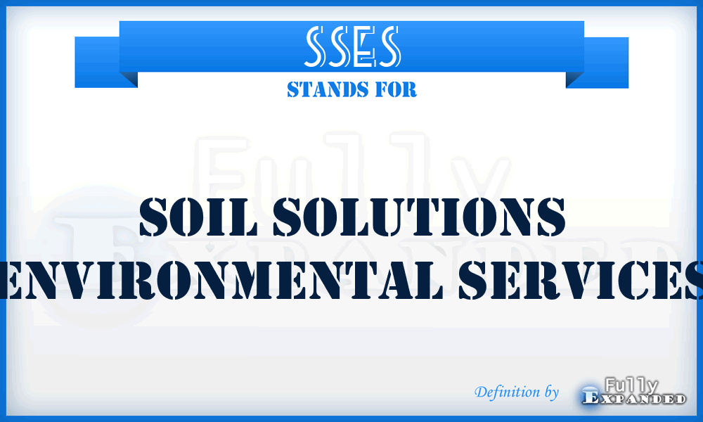 SSES - Soil Solutions Environmental Services