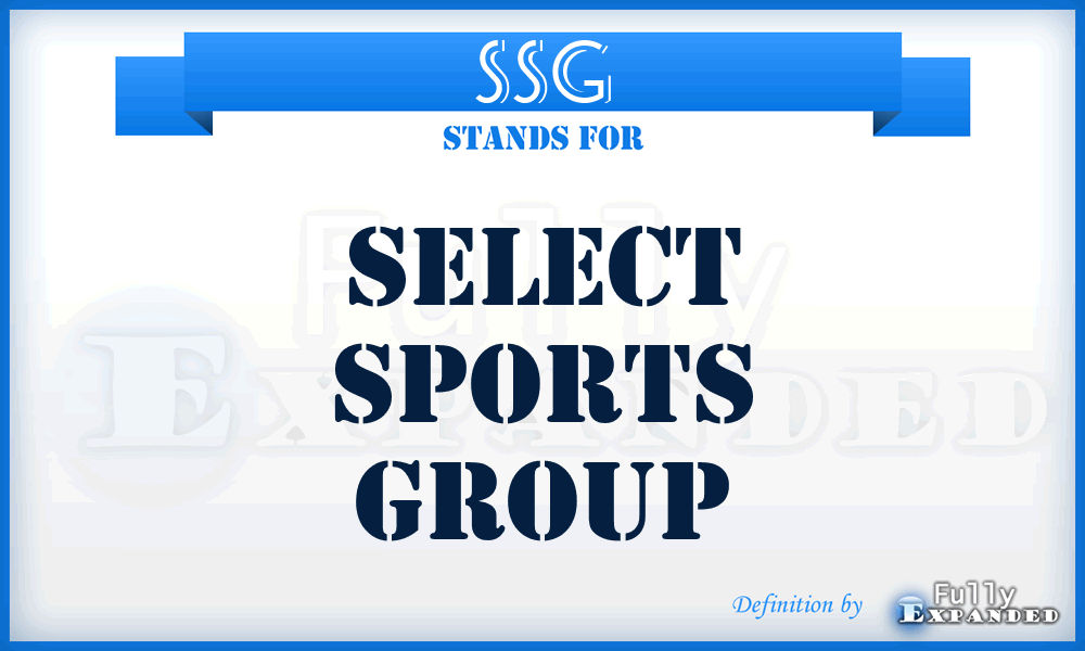 SSG - Select Sports Group