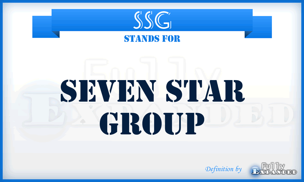 SSG - Seven Star Group