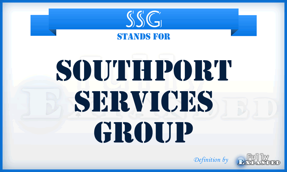 SSG - Southport Services Group