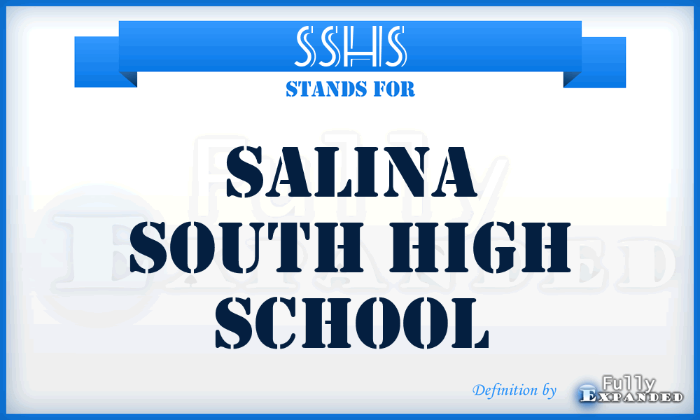 SSHS - Salina South High School