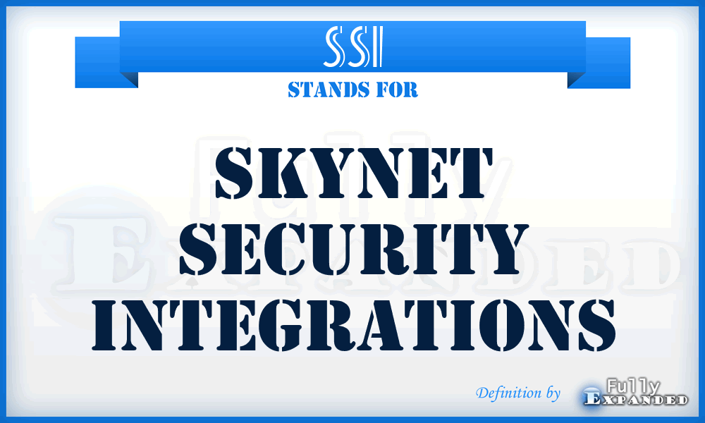 SSI - Skynet Security Integrations