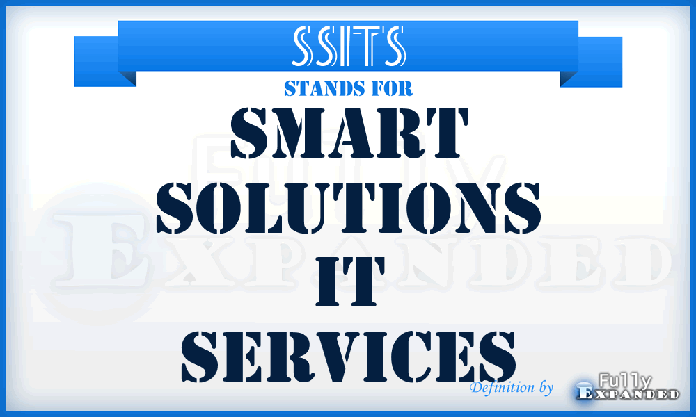 SSITS - Smart Solutions IT Services